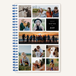 Moderne galerij Tien Notitieboek voor fotocollage