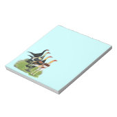 Moderne Game Hanen Notitieblok (Linkerzijde)