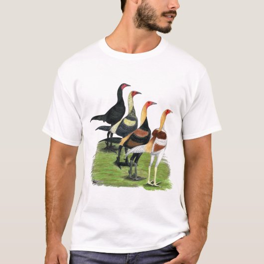 Moderne Game Hanen T-shirt (Voorkant)