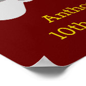 Moderne gamer Elke leeftijd Welkom Poster (Hoek)