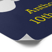 Moderne gamer Elke leeftijd Welkom Poster (Hoek)