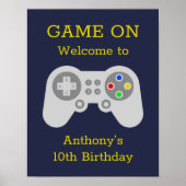 Moderne gamer Elke leeftijd Welkom Poster (Voorkant)