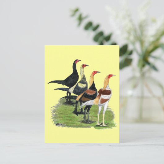 Moderne gamersposters briefkaart (Staand voorkant)