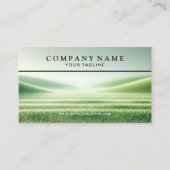 Moderne gazonverzorging - Landscaping Grass Visite Visitekaartje (Voorkant)