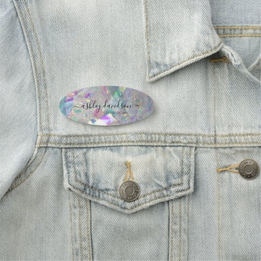 Moderne geavanceerde bedrijfsnaam tag (In situ)