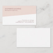 Moderne geavanceerde eenvoudige professionele Sjab Visitekaartje (Voorkant / Achterkant)