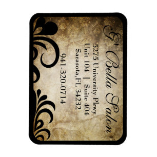 Moderne, geavanceerde Salon Business Magnets Magneet