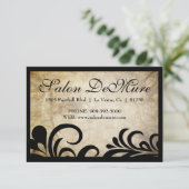 Moderne, geavanceerde Salon Cadeaubonnen (Staand voorkant)