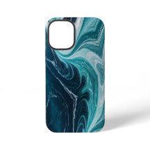 Moderne gebarsten goud blauwe marmeren stylist