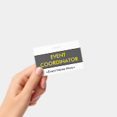 Moderne "GEBEURTENISCOÖRDINATOR"-badge Badge (Handheld)