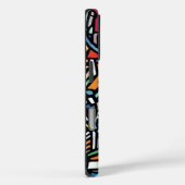 Moderne Gebloemde abstract Case-Mate iPhone Case (Achterkant / Rechts)