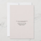 Moderne Geboorte Verjaardagseditie Kaart (Achterkant)