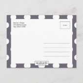 MODERNE Geboorteaankondiging Aankondigingskaart (Achterkant)