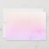 Moderne geboorteaankondiging met 3 foto's aankondiging (Achterkant)