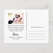 Moderne, geborstelde de Foto van het Bouw van het  Briefkaart (Achterkant)