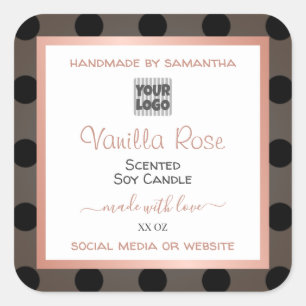 Moderne gebotteerde etiketten voor productverpakki