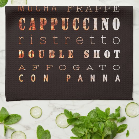 Moderne gebottentypen theedoek (Gevouwen)