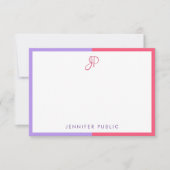 Moderne gecalligraveerde eenvoudige Sjabloon van h (Voorkant)