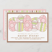 Moderne, gedecormeerde eieren: vroege inschakeling kaart (Voorkant / Achterkant)