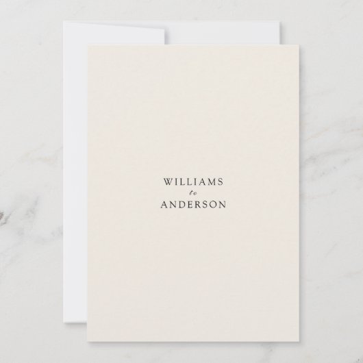 Moderne gedempte foto citroenen bruiloft kaart (Achterkant)