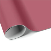 Moderne Gedempte Rode Inpakpapierrol Cadeaupapier (Rol Hoek)