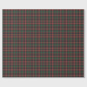 Moderne gedempte vakantie Tartan Plaid Gift Cadeaupapier (Vlak)