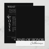 Moderne Gedetailleerde Kaart voor het Vragen van d (Voorkant / Achterkant)