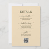 Moderne gedroogde citrus Merry Little Baby shower  Kaart (Achterkant)