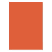 Moderne gedurfde Bright sinaasappel bruiloft Kaart (Achterkant)