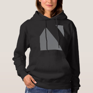 Moderne, gedurfde, eenvoudige, trendy, stedelijke hoodie
