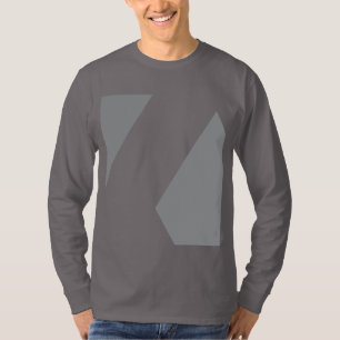 Moderne, gedurfde, eenvoudige, trendy, stedelijke t-shirt