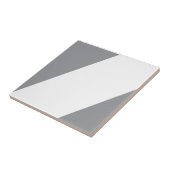 Moderne, gedurfde, eenvoudige, trendy, stedelijke  tegeltje (Zijkant)