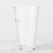 Moderne gedurfde en minimalistische bruiloft glas (Links)