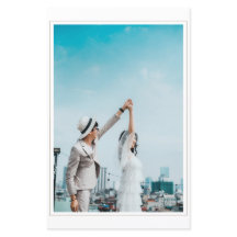 Moderne gedurfde typografie Save the Date-programm