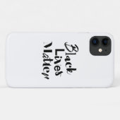 Moderne, gedurfde, verschillende modellen zwarte l Case-Mate iPhone case (Achterkant (horizontaal))