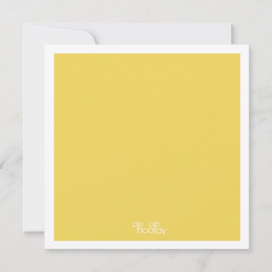 Moderne Geel & het Wit bewaart de Kaarten van de (Achterkant)