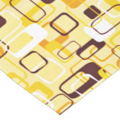 Moderne geel & zwart abstracte stijl medium tafelloper (Hoek)