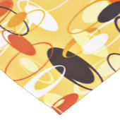 Moderne geel & zwart abstracte stijl medium tafelloper (Hoek)