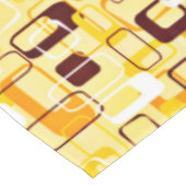 Moderne geel & zwart abstracte stijl tafelkleed (Gekanteld)