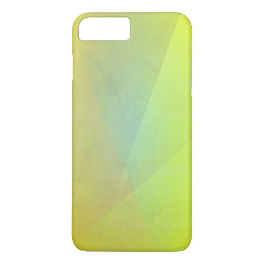Moderne geelgeometrische gradatie Case-Mate iPhone case (Achterkant)