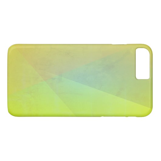 Moderne geelgeometrische gradatie Case-Mate iPhone case (Achterkant (Horizontaal))