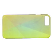 Moderne geelgeometrische gradatie Case-Mate iPhone case (Achterkant (Horizontaal))
