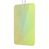 Moderne geelgeometrische gradatie luchtverfrisser (Links)