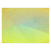 Moderne geelgeometrische gradatie tafelkleed (Voorkant (Horizontaal))