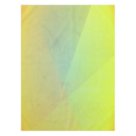 Moderne geelgeometrische gradatie tafelkleed