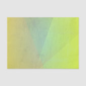 Moderne geelgeometrische gradatie tissuepapier (Voorkant)