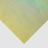 Moderne geelgeometrische gradatie tissuepapier (Detail)