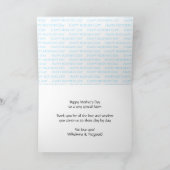 Moderne Gefeliciteerd Moederdag JE BENT FANTASTISC Kaart (Binnen)