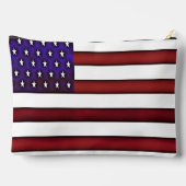 Moderne gegraveerde Amerikaanse vlag Etui (Achterkant)