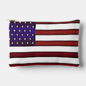 Moderne gegraveerde Amerikaanse vlag Etui (Voorkant)